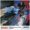 WypAll L40 Wiper, 1/4 Fold, Blue, 12.5 x 12, 56/Box, 12 Boxes/Carton