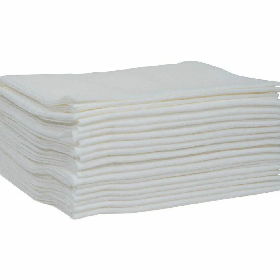 WypAll X50 Cloths, 1/4 Fold, 12.5 x 10, White, 26/Pack, 32 Packs/Carton