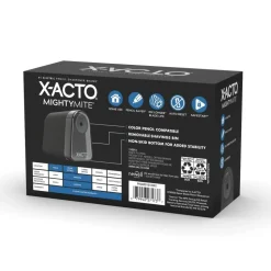 X-ACTO Mighty Mite Electric Pencil Sharpener, Black