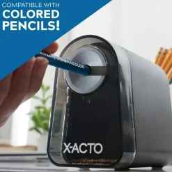 X-ACTO Mighty Mite Electric Pencil Sharpener, Black