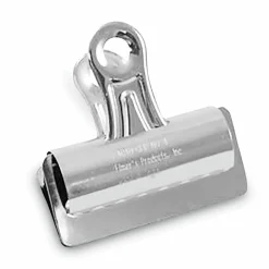 X-ACTO Bulldog Clips, Jumbo, Nickel, 12/Box