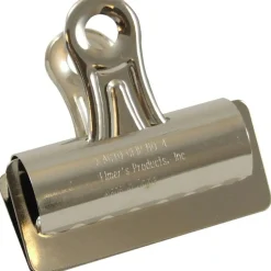 X-ACTO Bulldog Clips, Jumbo, Nickel, 12/Box