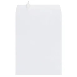 9" x 12" Catalog Envelopes, Clean Seal, White, Pack Of 25