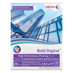Xerox Bold Digital Printing Paper, Letter Size (8 1/2