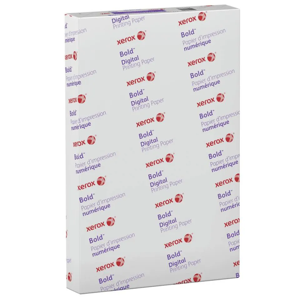 Xerox Bold Digital Printing Paper, 1 Ream, Ledger Size (17" x 11"), 100 Brightness, 28 Lb Text (105 gsm), FSC Certified, 500 Sheets Per Ream