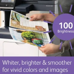 Xerox Bold Digital Printing Paper, 8 Reams, Letter Size, 100 (U.S.) Brightness, 32 Lb Text (120 gsm), Ream Of 500 Sheets - 3R11764PY-CS