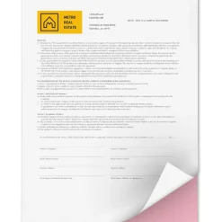 Xerox Revolution Premium Digital Carbonless Laser Paper, White/Pink, Letter (8 1/2" x 11"), 20 Lb, 92 Brightness, 2500 Sets Total, 250 Sets Per Ream