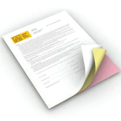 Xerox Revolution Premium Digital Carbonless Laser Paper, White/Canary/Pink, Letter (8 1/2