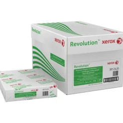 Xerox Revolution Premium Digital Carbonless Laser Paper, White/Canary, Letter (8 1/2
