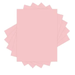 Xerox Vitality Pastel Color Multi-Use Printer & Copy Paper, 10 Reams, Pink, Letter Size, 5000 Sheets Per Case, 20 Lb, 30% Recycled - 3R11052-CT