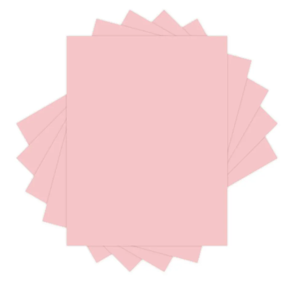 Xerox Vitality Pastel Color Multi-Use Printer & Copy Paper, 10 Reams, Pink, Letter Size, 5000 Sheets Per Case, 20 Lb, 30% Recycled - 3R11052-CT