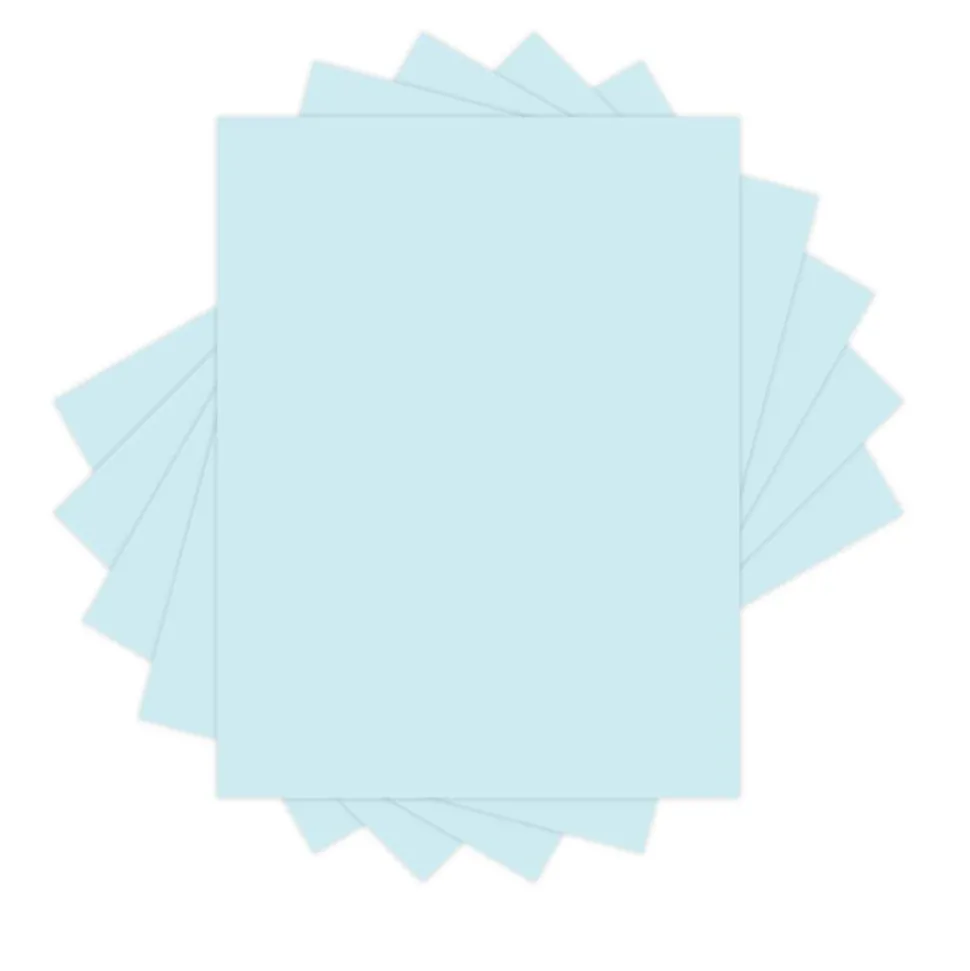 Xerox Vitality Pastel Color Multi-Use Printer & Copy Paper, 10 Reams, Blue, Letter Size, 5000 Sheets Per Case, 20 Lb, 30% Recycled - 3R11050-CT