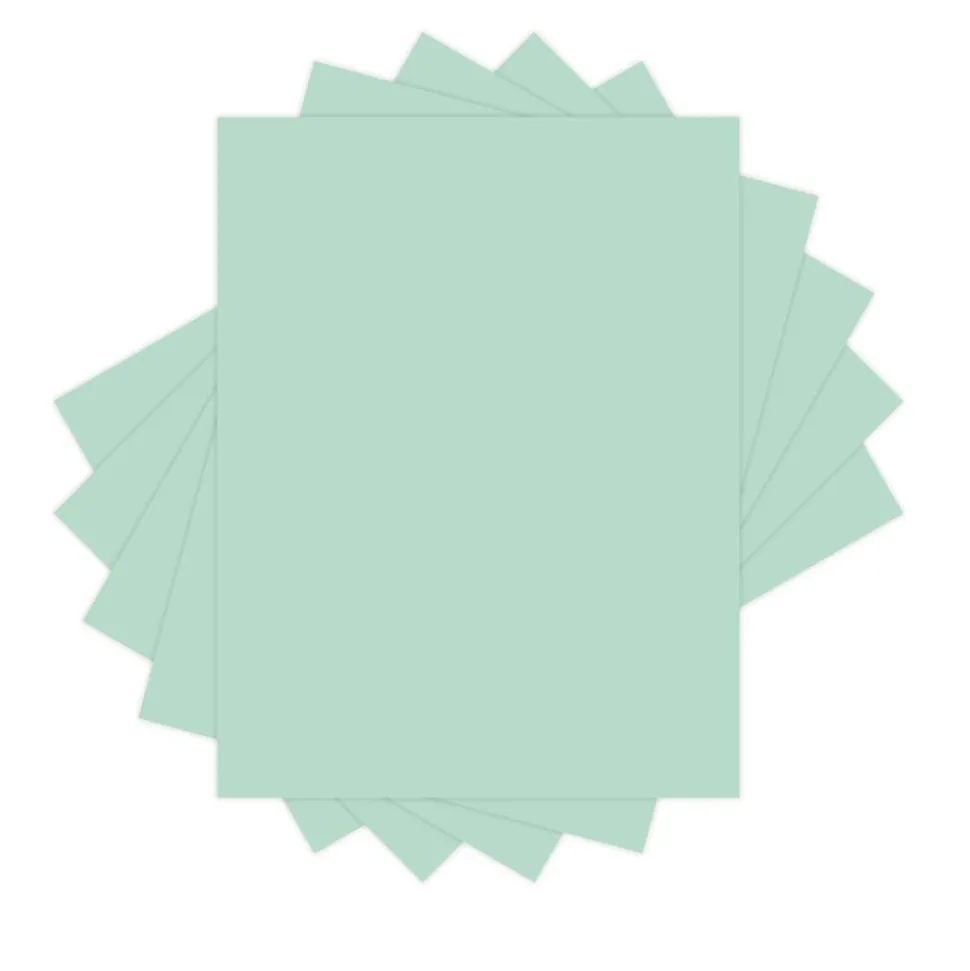 Xerox Vitality Pastel Color Multi-Use Printer & Copy Paper, 10 Reams, Green, Letter Size, 5000 Sheets Per Case, 20 Lb, 30% Recycled - 3R11051-CT