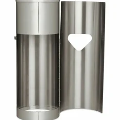 2XL Stainless Steel Stand Wiper Dispenser - Stainless Steel - Stainless Steel - Refillable, Smudge Resistant, Hands-free - 1 Each
