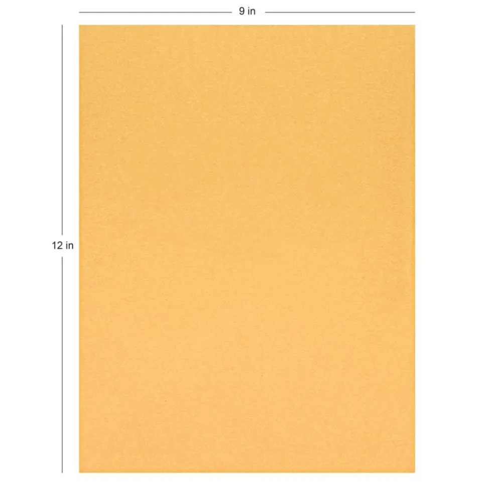 10" x 13" Manila Catalog Envelopes, Clean Seal, Brown Kraft, Box Of 100