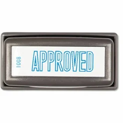 Xstamper One-Color Title Stamp, Pre-Inked,
