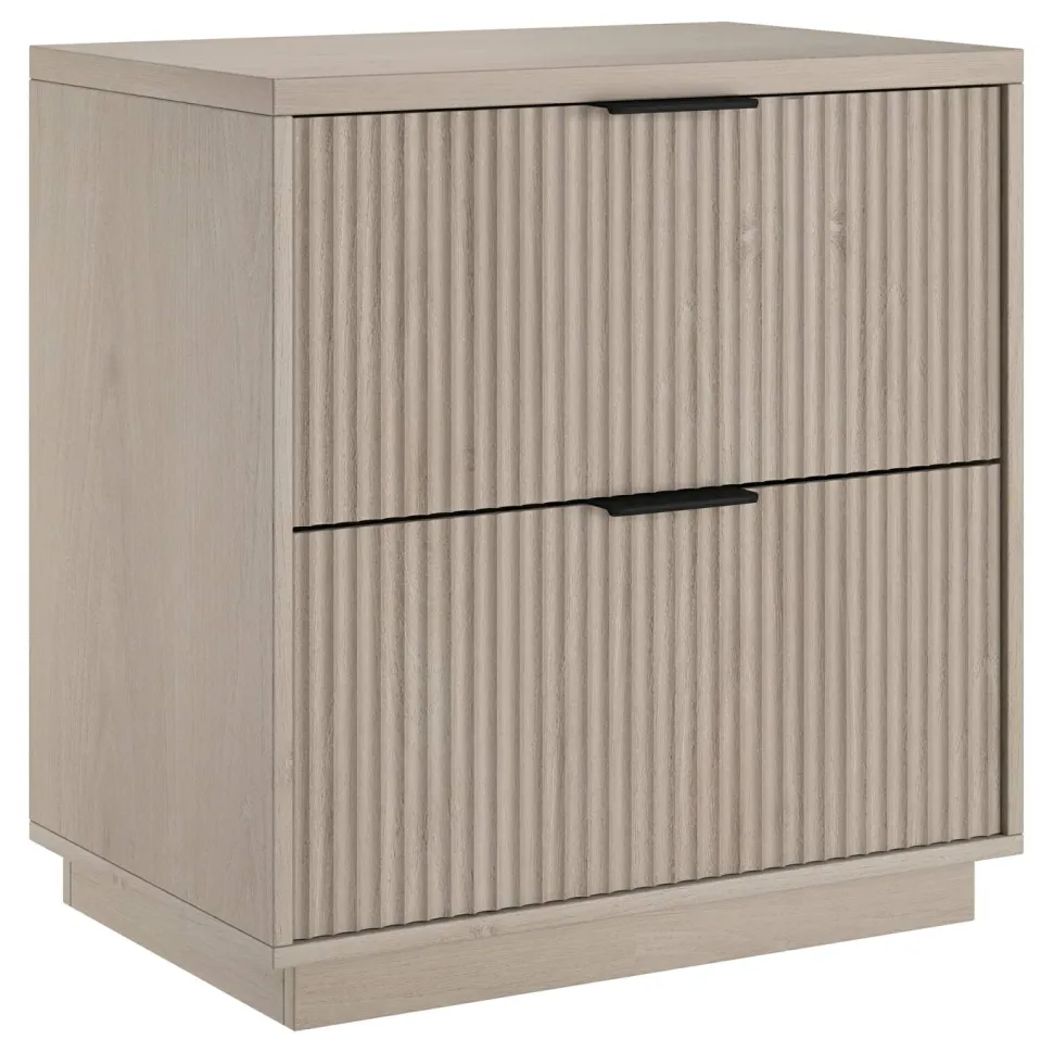 Yarden 24" Wide Rectangular Nightstand in Alder White