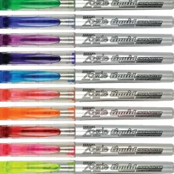 Zebra Pen Zazzle Brights All-Purpose Highlighters, Pack Of 10, Chisel Point, Assorted Colors