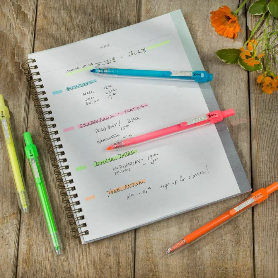 Zebra Pen Z-Grip Retractable Highlighter