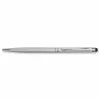 Zebra StylusPen Twist Ballpoint Pen/Stylus, Silver