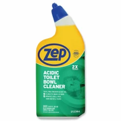Zep Acidic Toilet Bowl Cleaner, Mint Scent, 32 oz Bottle