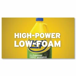 Zep All-Purpose Carpet Shampoo - Concentrate - 128 fl oz (4 quart) - Heavy Duty - Blue - 4 / Carton