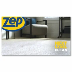 Zep All-Purpose Carpet Shampoo - Concentrate - 128 fl oz (4 quart) - Heavy Duty - Blue - 4 / Carton