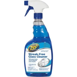 Zep Commercial Streak-Free Glass Cleaner Spray, 32 Oz Bottle, Case Of 12