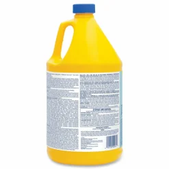 Zep No-Rinse Floor Disinfectant - 128 fl oz (4 quart) - Disinfectant, Deodorize - Blue - 4 / Carton