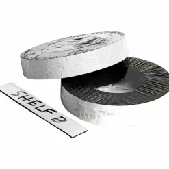Zeus Magnetic Labeling Tape, 1" x 50', White