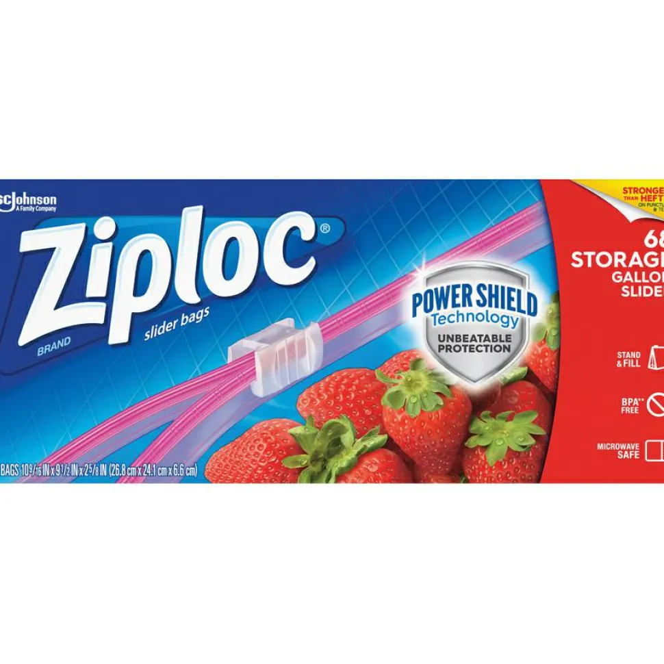 Ziploc Gallon Storage Slider Bags