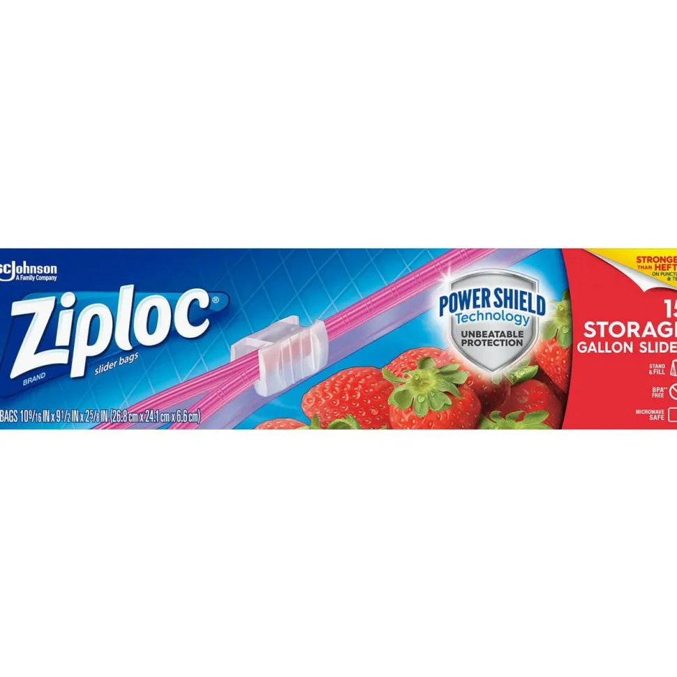 Ziploc Gallon Storage Slider Bags