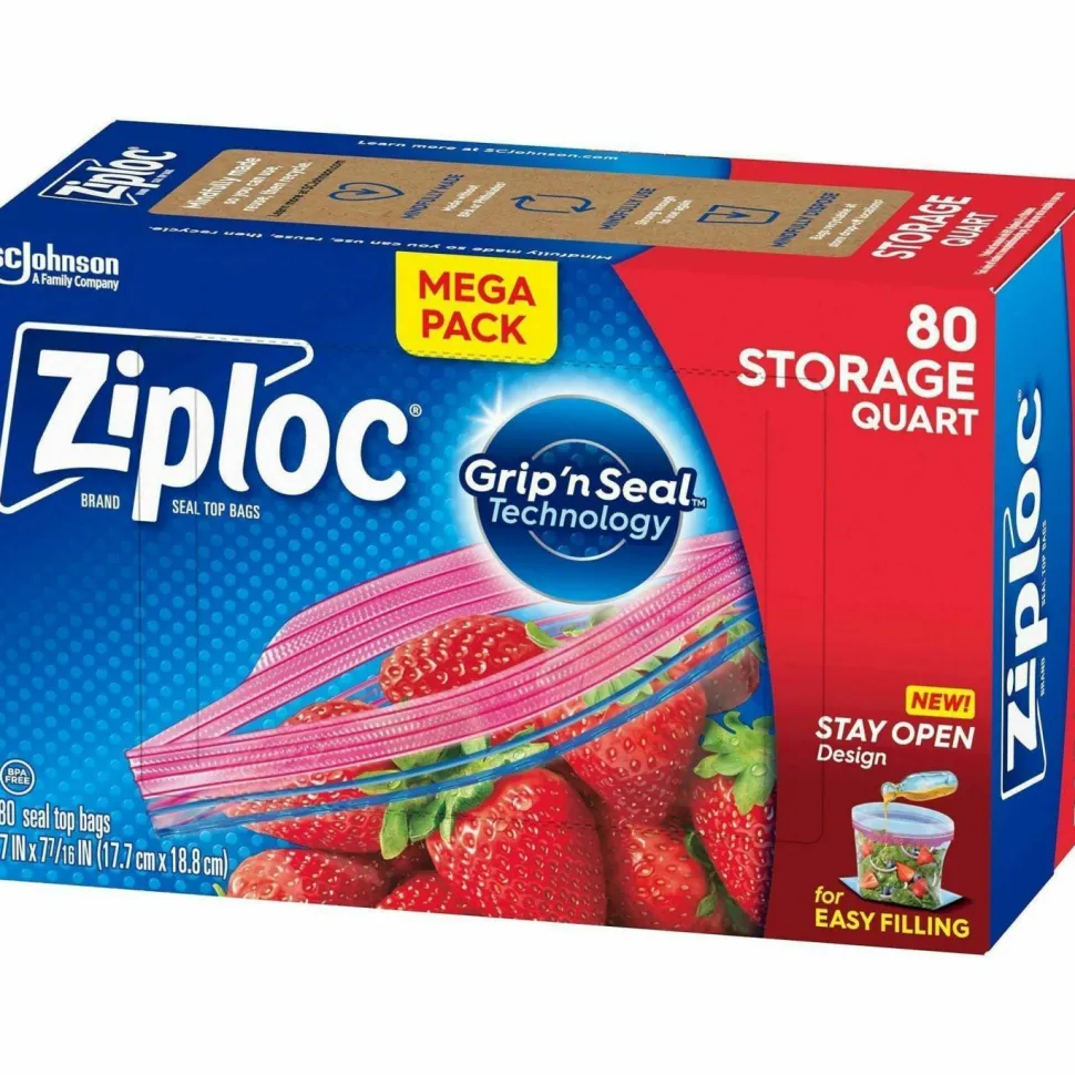 Ziploc Stand-Up Storage Bags