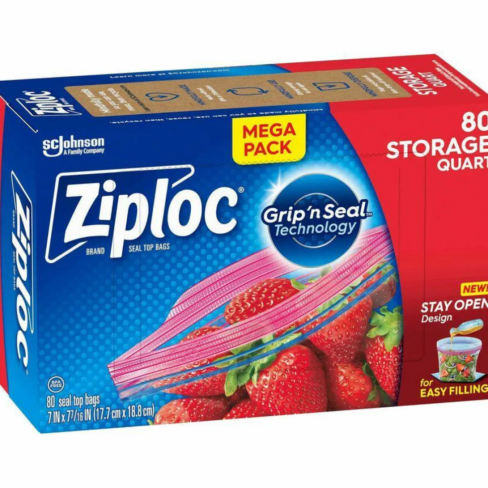 Ziploc Stand-Up Storage Bags