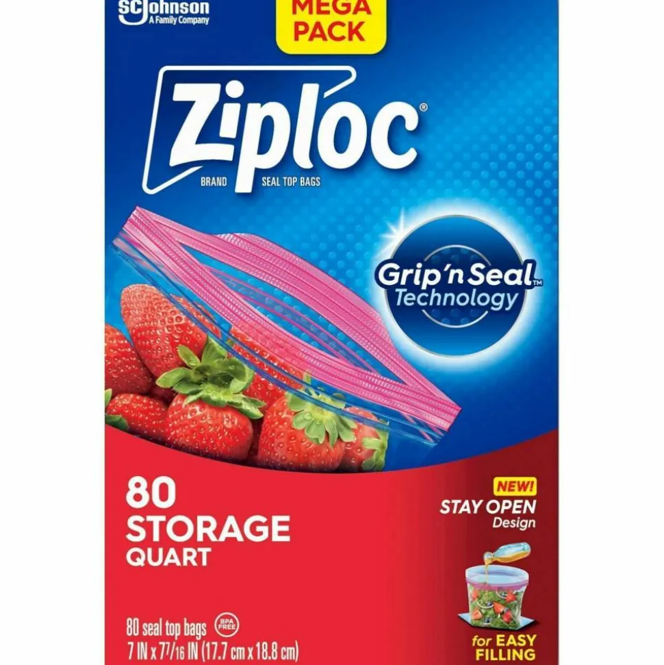Ziploc Stand-Up Storage Bags