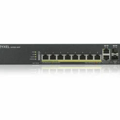 ZYXEL GS1920-8HPv2 8-Port Gigabit Smart Nebula Cloud Managed PoE Switch | 8 PoE+ Ports at 130W with 2 SFP Uplinks